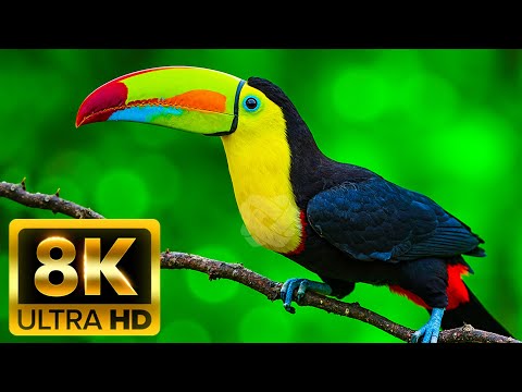 Видео: НЕВЕРОЯТНОЕ ПРИКЛЮЧЕНИЕ С ЛЕСНЫМИ ЖИВОТНЫМИ 8K (60 КАДРОВ В СЕКУНДУ) ULTRA HD