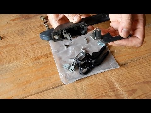 Видео: Ремонт или  замена  наружной ручки задней двери ВАЗ 2115