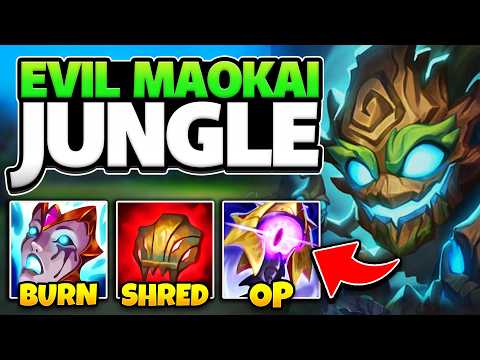 Видео: MAOKAI JUNGLE — САМОЕ ЗЛОЕ, ВО ЧТО ВЫ МОЖЕТЕ ИГРАТЬ! (ЗАХВАТИТЕ ВСЮ КАРТУ)
