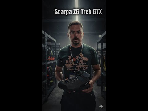 Видео: Ботинки мужские Scarpa ZG Trek GTX