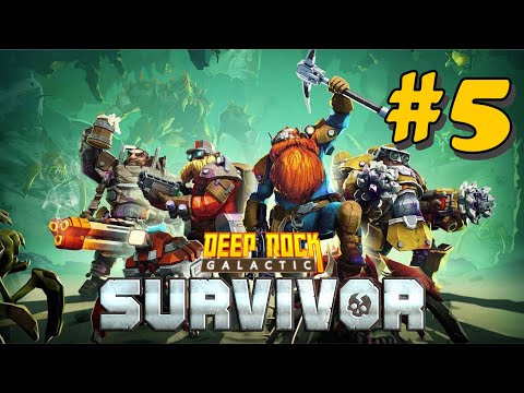 Видео: Deep Rock Galactic: Survivor Дварфы стрелять, дварфы копать №5. Четыре черепа.