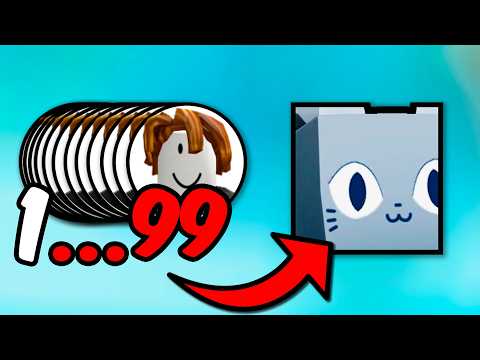 Видео: Выбиваю Хуга со 100 Аккаунтов в Pet Simulator 99 #roblox