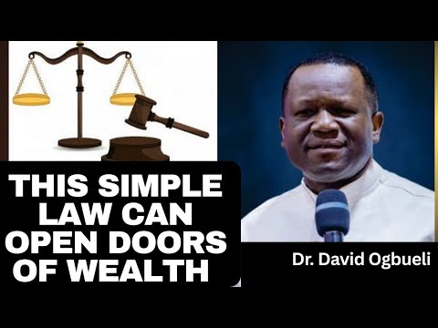 Видео: ЗАКОН, ГАРАНТИРУЮЩИЙ БОГАТСТВО – ДОКТОР ДЭВИД ОГБУЭЛИ