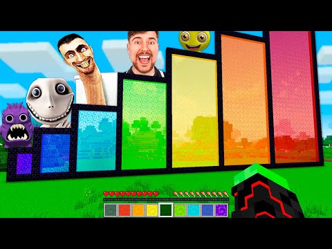 Видео: НАШЁЛ ВСЕ СТРАННЫЕ ПОРТАЛЫ В МАЙНКРАФТ ЗОМБАК