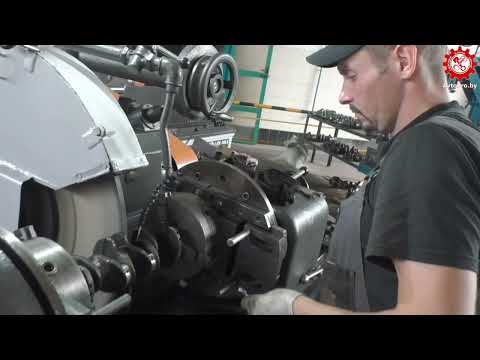 Видео: ДЕФЕКТОВКА, ШЛИФОВКА И ПОЛИРОВКА КОЛЕНВАЛА OPEL VIVARO 1.9 CDTi. Минск. AvtoPro.by