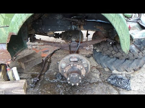 Видео: Перебираем передний мост на ГАЗ-63,часть третья,собираем и регулируем поворотный кулак.