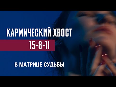 Видео: КАРМИЧЕСКИЙ ХВОСТ 15-8-11 В МАТРИЦЕ СУДЬБЫ