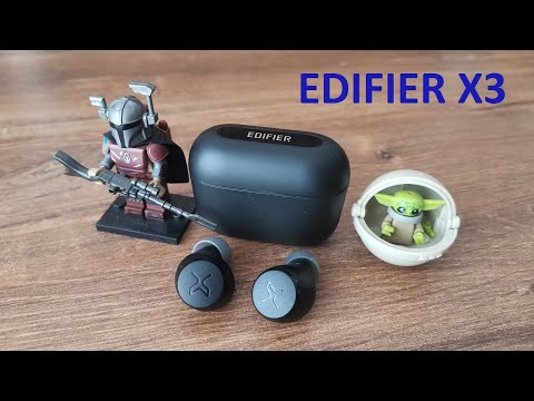 Видео: Edifier X3 / Хороший вариант TWS наушников с кодеком aptX