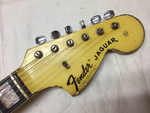Видео: Fender Jaguar 1966 Леонида Федорова, гр. АукцЫон
