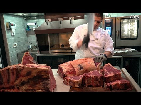 Видео: Говядина по Фиорентийски - Стэйк хаус в Италии