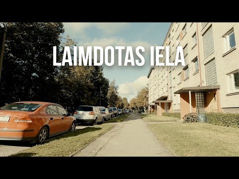 Видео: На велосипеде по Тейке: Laimdotas iela (без разговоров)