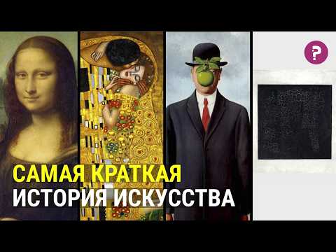 Видео: КРАТКАЯ ИСТОРИЯ ИСКУССТВА: от Возрождения до Современного искусства. От Да Винчи до Малевича.