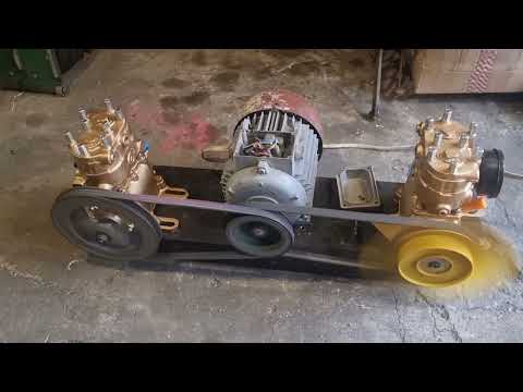 Видео: Компрессор ЗИЛ 130 для гаража. Часть 1.