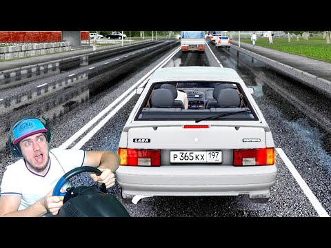 Видео: ТАКСИСТ В ЯРОСТИ ОТ НОВОЙ МАШИНЫ - CITY CAR DRIVING + РУЛЬ