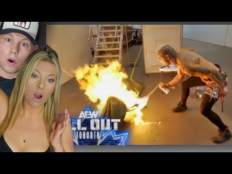 Видео: AEW All Out был просто БЕЗУМНЫМ! 😱 | Каждый чертов момент | Реакция пары