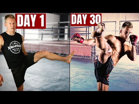 Видео: Как сделать удары ногами ВЫШЕ