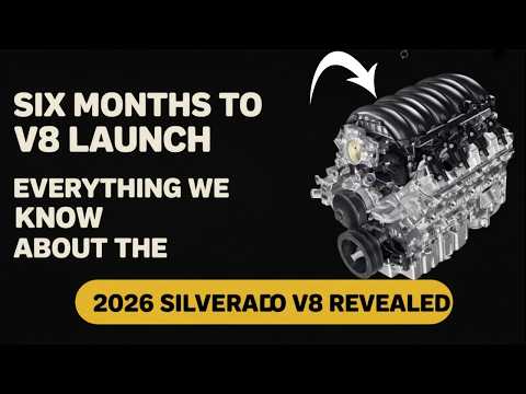 Видео: Всего 6 месяцев до запуска: всё, что мы знаем о новом двигателе V8 Silverado 2026 года