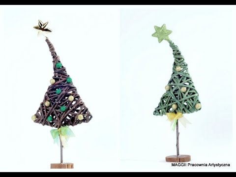 Видео: Бумага плетеная - плетеная - часть II - Рождественская елка