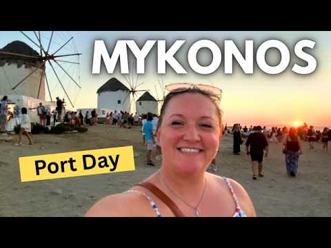 Видео: День в порту Миконос с круизом Celestyal 🛳️ Чего ожидать от 5-часового отдыха на лодке 🛳️