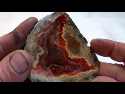 Видео: АГАТ семипалатинский  резка камня