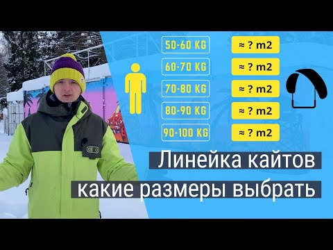 Видео: Как выбрать размер кайта