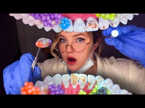 Видео: ЧИСТКА ЗУБОВ у стоматолога 🦷 АСМР (ASMR Dentist)