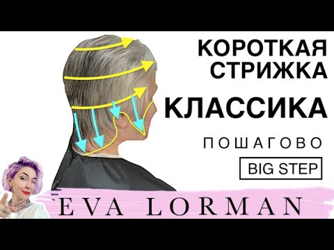 Видео: Стрижка кому за 45, 50, 60 Каскад ЛЕСЕНКА Пошагово | Как стричь ЖЕНСКИЕ СТРИЖКИ | Уроки стрижек