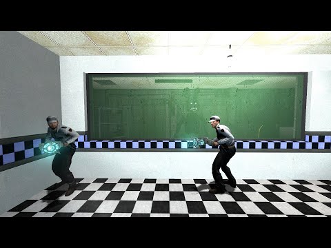 Видео: Аниматроники пугают охранника в GMOD Гаррис мод