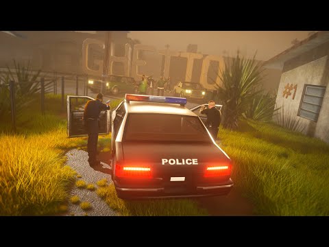 Видео: ЖИЗНЬ ПЛОХОГО КОПА в ГЕТТО в GTA SAMP #1