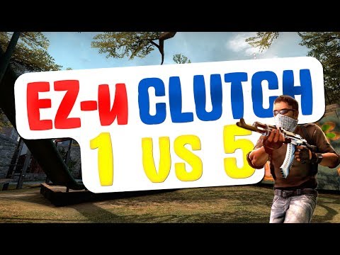 Видео: EZи clutch 1 vs 5! [Учимся думать в CS:GO #4]