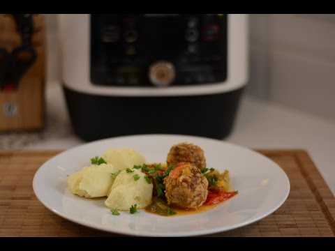 Видео: Мультиварка - Скороварка Редмонд Redmond RMC-P350  Тефтели с Рисом в Овощном Рагу