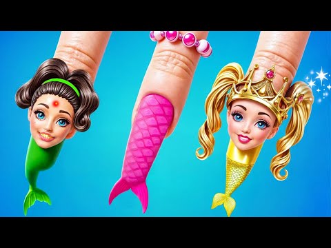 Видео: Русалка Отличница шокирует одноклассников НОВЫМ ОБРАЗОМ! 🐚💕 Злые РУСАЛКИ пожалеют!