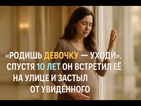 Видео: «Родишь дочь — проваливай». Спустя 10 лет он встретил её и понял, какую ошибку совершил