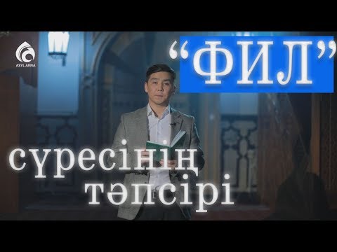 Видео: Фил сүресі / Тәпсір тұнығы / Асыл арна
