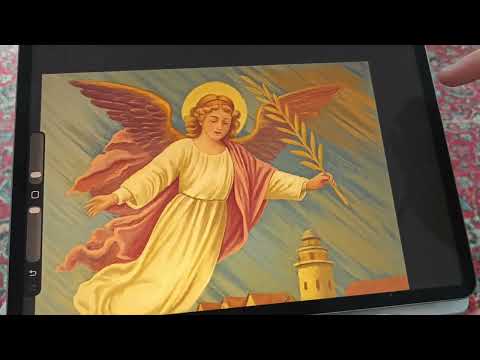 Видео: Рисунок Рождественской открытки 