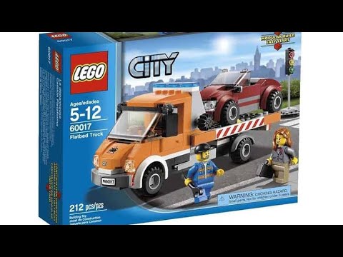 Видео: Обзор+Сборка набора Lego City 60017 | "Flatbed Truck" |