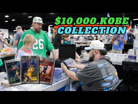 Видео: КУПИТЬ КОЛЛЕКЦИЮ КОБИ И РАЗОРИТЬСЯ НА ВЫСТАВКЕ КАРТОЧЕК В ФИЛЛИ 😭