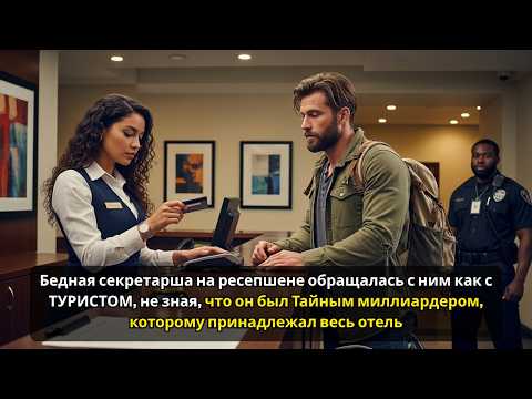 Видео: Бедная секретарша в приемной обращалась с ним как с ТУРИСТОМ не зная что он Тайный миллиардер которы