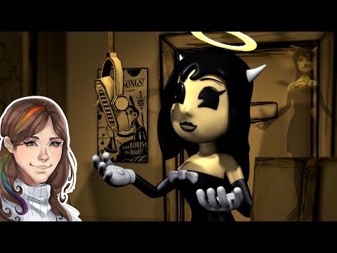 Видео: АДСКАЯ БАБИЩА! Σ(°△°|||)︴{Прохождение хоррора - Bendy and the Ink Machine (Chapter 3) #1  lets play