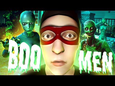 Видео: ГРАБИМ ДОМ С ПРИЗРАКАМИ - BOO MEN