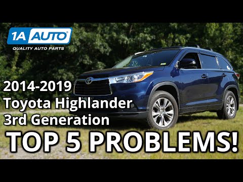 Видео: 5 главных проблем внедорожника Toyota Highlander 2014-2019 3-го поколения