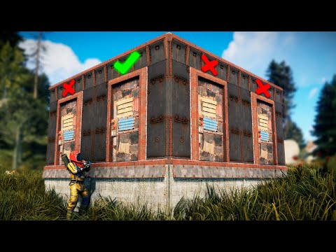 Видео: Он СПРЯТАЛ весь ЛУТ за одной дверью! Супер АНТИРЕЙД в Раст/Rust