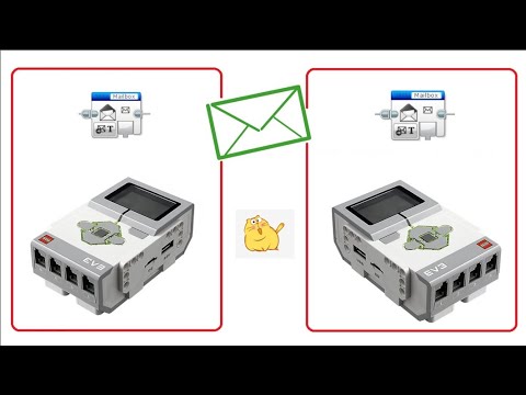 Видео: БЛЮТУЗ обмен сообщениями роботов EV3