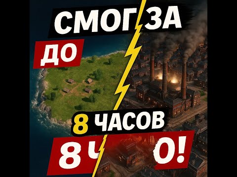 Видео: «Построил империю за 8 часов! Шаг за шагом к ЭЛЕКТРИЧЕСТВУ в Anno 1800»