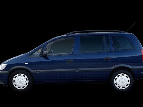 Видео: Опель Зафира А, кузовные работы.