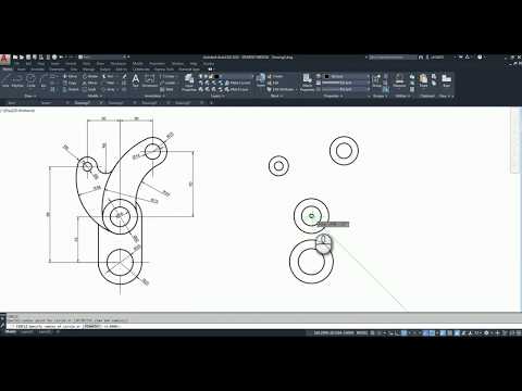 Видео: Соединяющие дуги  AutoCAD
