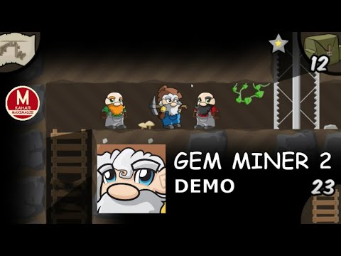 Видео: Игра Моего Детства - Gem Miner 2 DEMO