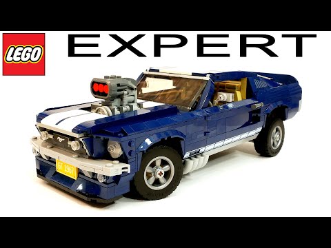 Видео: ЛЕГО Creator Expert 10265 Ford Mustang: обзор классного набора 2019 года