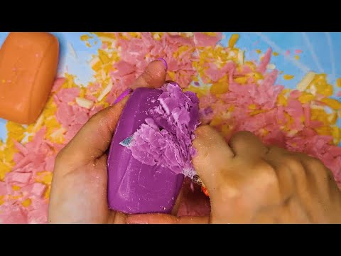 Видео: ASMR/Резка сухого мыла №12 /Cutting dry soap №12