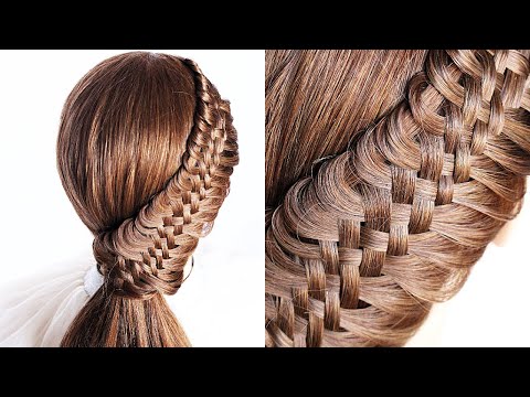 Видео: Простые и красивые Прически Для Ленивых ♡ На Учебу и Работу на Каждый День школу ♡